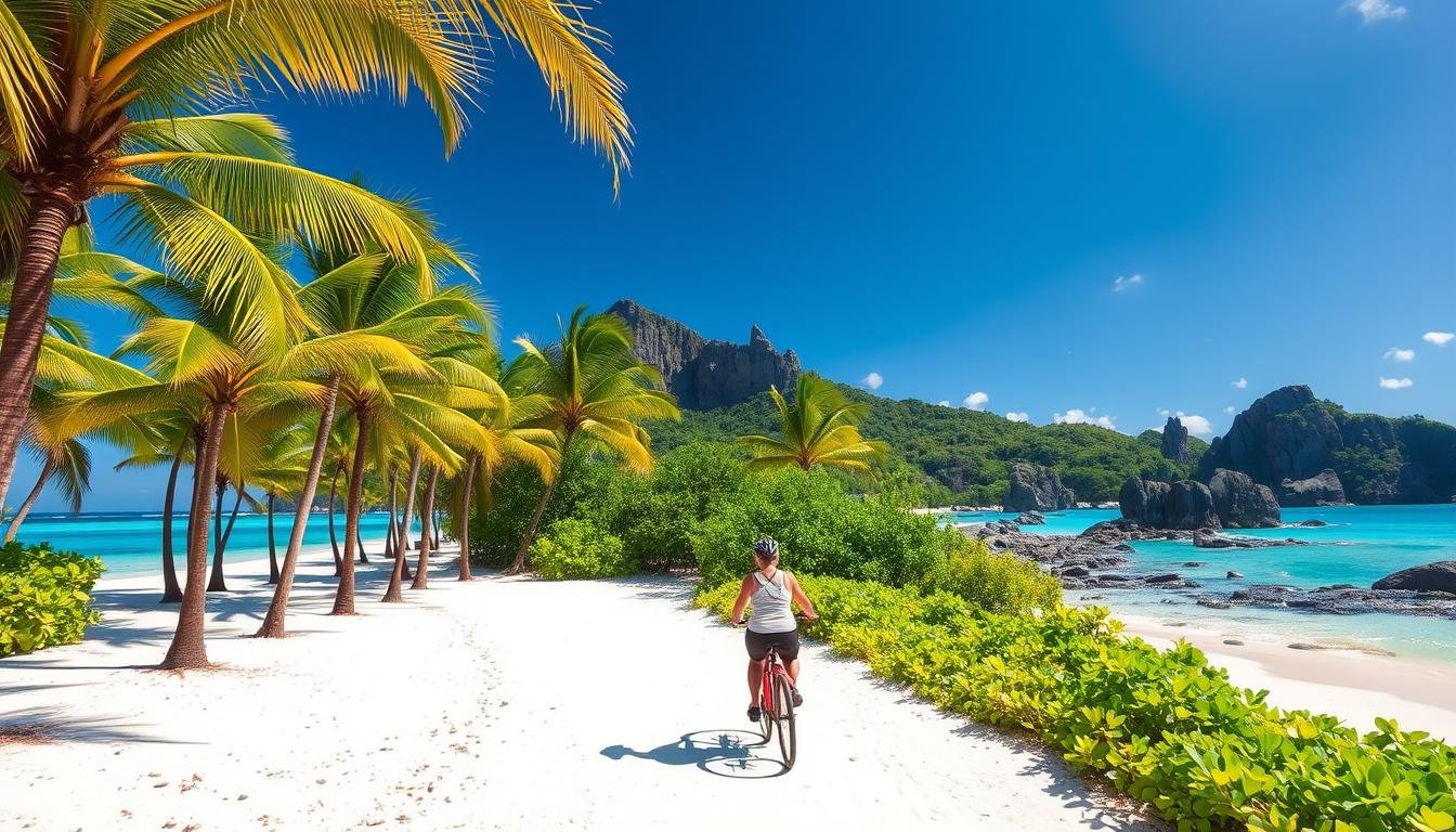 La Digue Island cycling